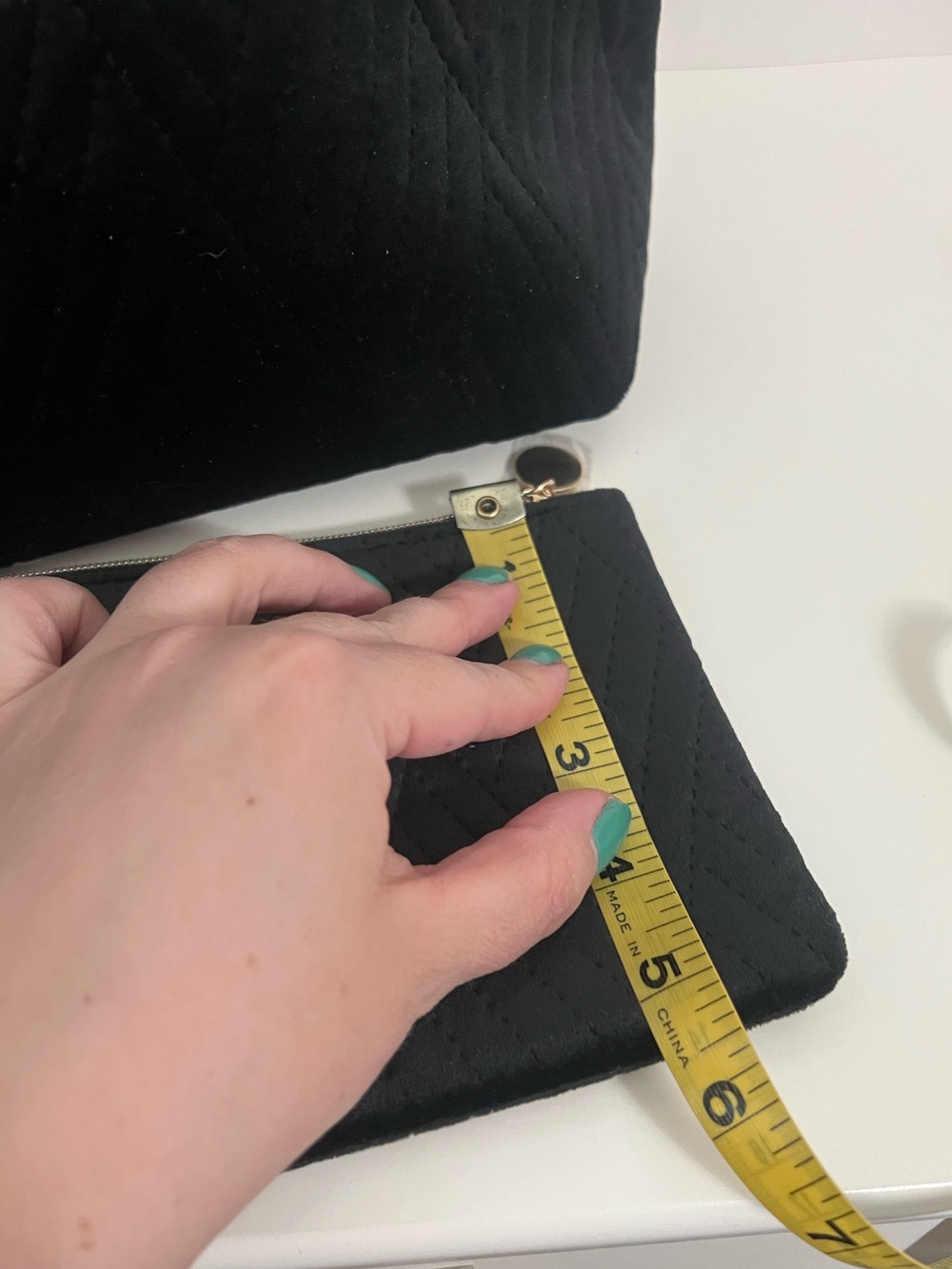 NWT La Vie En Rose Black Velvet Cosmetic Bags - Picture 13 of 15